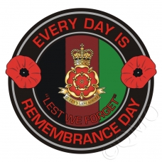 Queens Lancashire Regiment Remembrance Day Sticker